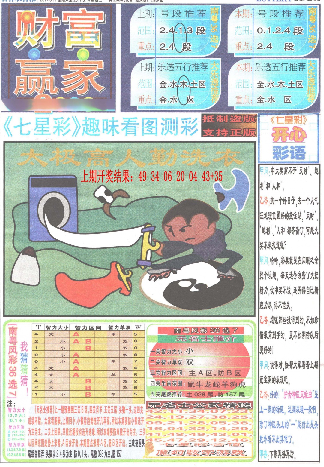 080期七星彩图(高清)[图]